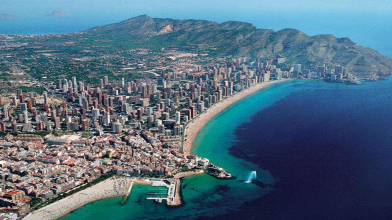 Disponible En Abril-Wifi-3Hab, 6 Pers, -Piscina, Aire Acondi-Parking Opcionable Extra Apartment Benidorm Ngoại thất bức ảnh