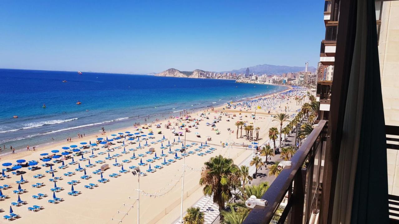 Disponible En Abril-Wifi-3Hab, 6 Pers, -Piscina, Aire Acondi-Parking Opcionable Extra Apartment Benidorm Ngoại thất bức ảnh