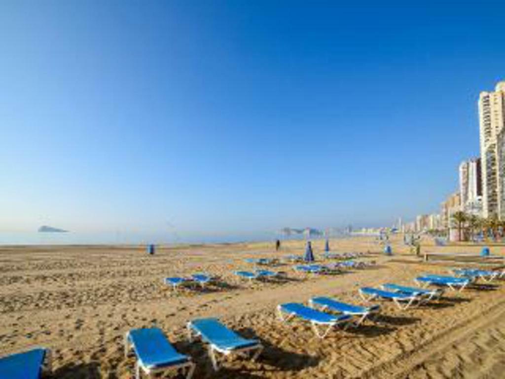 Disponible En Abril-Wifi-3Hab, 6 Pers, -Piscina, Aire Acondi-Parking Opcionable Extra Apartment Benidorm Ngoại thất bức ảnh